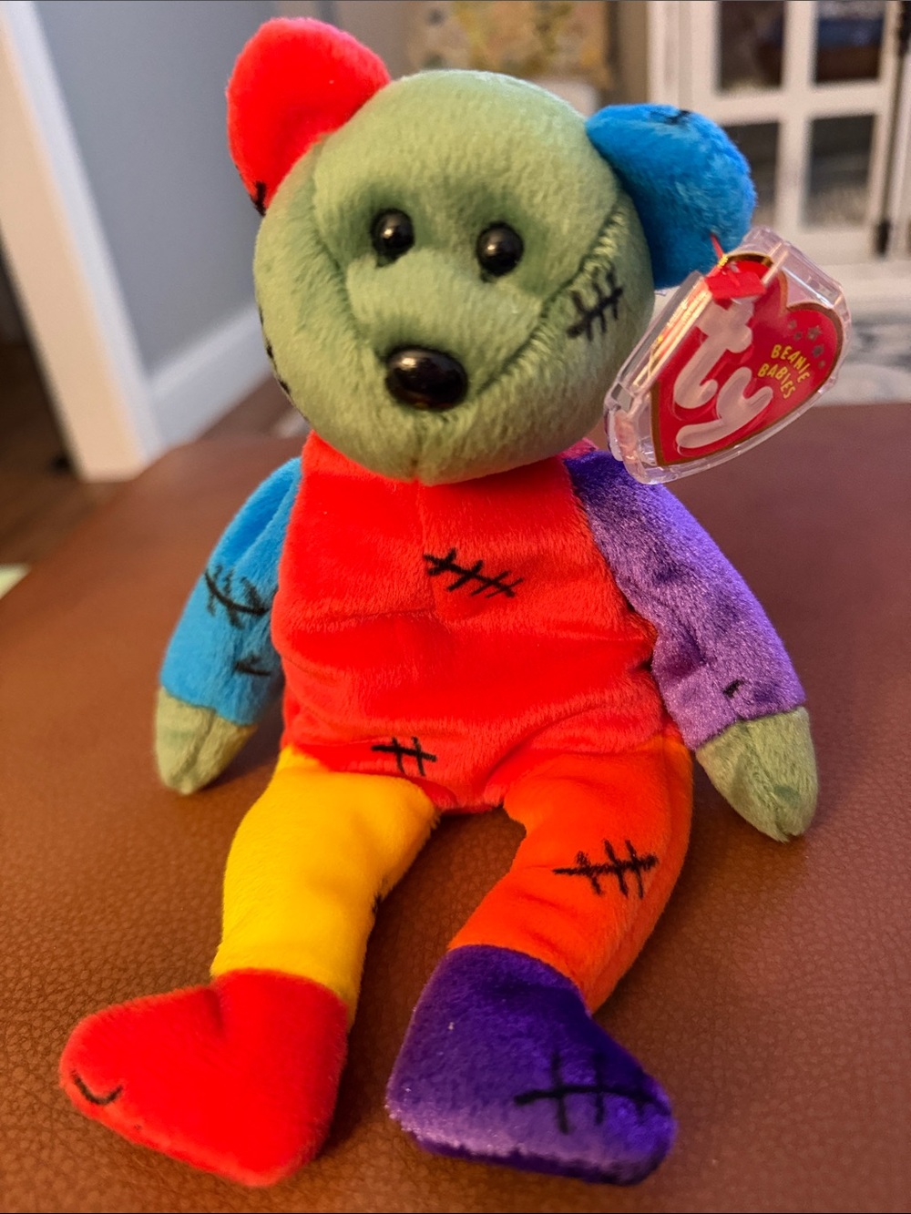 Beanie Babies TY Frankenteddy 2001 MINT